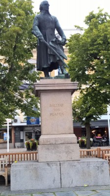 Baltzar von Platen, der Erbauer bzw. Chefplaner des Kanals.